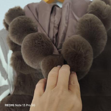 Kožušinková vesta-m,l, 