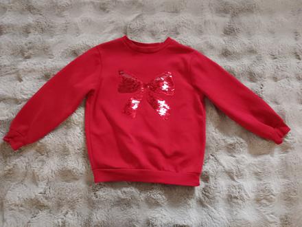 Dievčenská mikinka 122/128, h&m,122