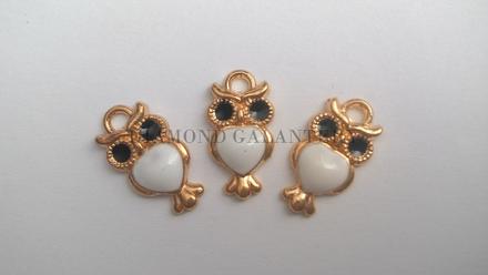 Prívesok sovička biela, 