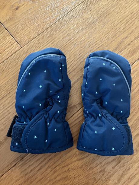 Detske hrube rukavicky, h&m,74
