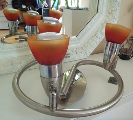 Oranžové stropné osvetlenie, 