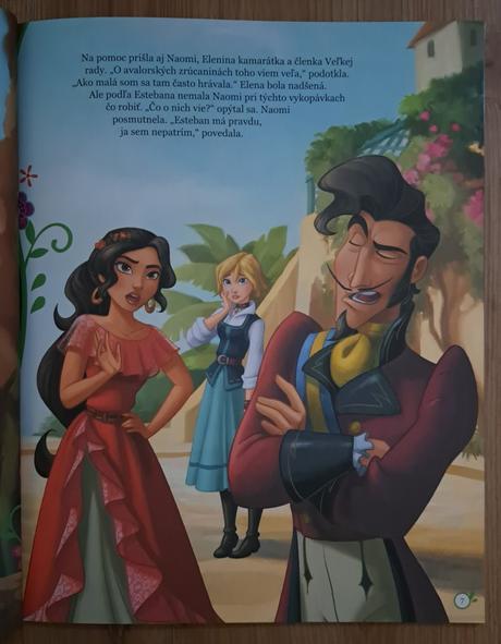 Kniha disney "elena z avaloru", 