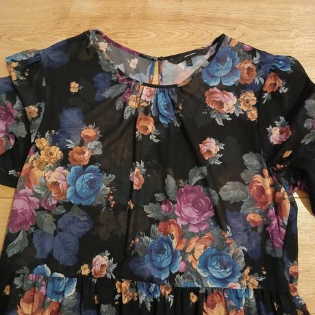 Šaty s kvetmi vero moda, vero moda,xl