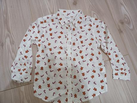 Vianočná košeľa perníček, 98