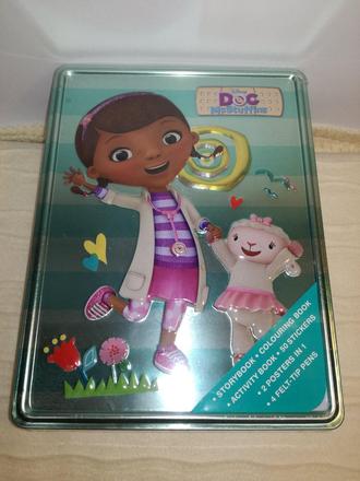 Happy activity tin disney doc mcstuffin nsp18,