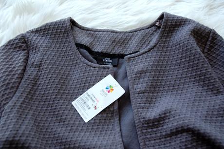 Štýlový prešívaný blejzer gina benotti, xl
