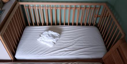 Detska postieľka ikea sniglar s príslušenstvom, šírka (cm): 60,dĺžka (cm): 120