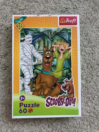 Scooby-doo trefl puzzle 60ks,