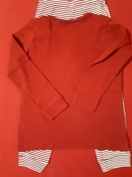 Pyžamo esprit  námornícke červené, esprit,116