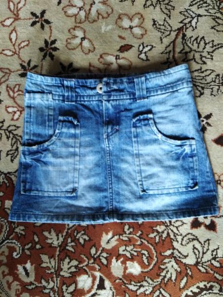 Detská riflova sukňa, 140