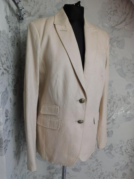 Damsky luxusny lanovy blejzer, 42