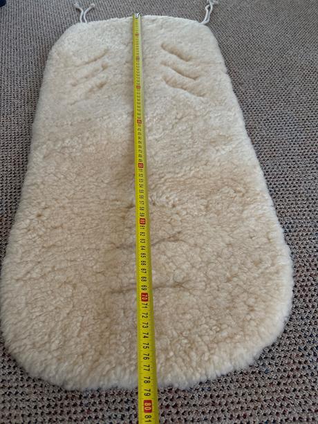 Ovčie rúno vložka do kočíka, mothercare