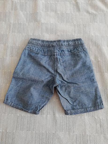 Dvojbalenie šortiek, 2x oblečené, c&a,104