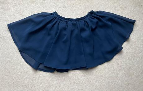 Tmavomodrá kruhová a extrémne krútivá sukňa, disney,116