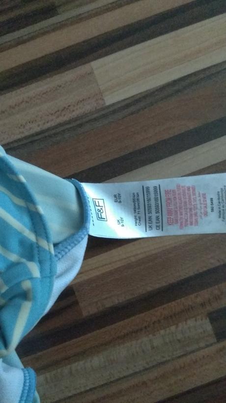 Predám detské plavky, f&f,140