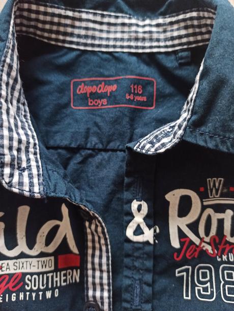 Košeľa 116, dopodopo,116