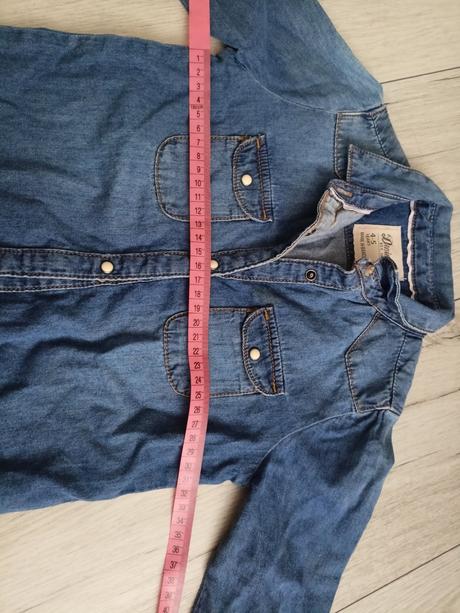 Riflova košeľa,rifle 104/110, 104