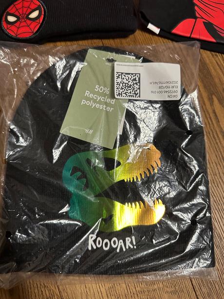 Ciapky pre chlapceka 3 ks, h&m,110 / 116 / 122 / 128