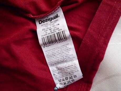 Tmavočervené, desigual,xl