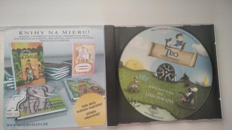 Personalizované cd s pesničkami pre tea,