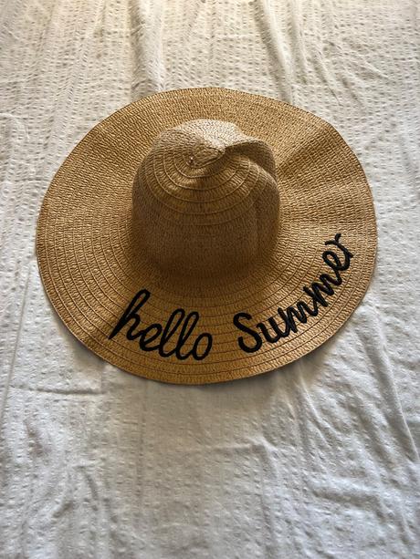 Slamený klobúk - letný,