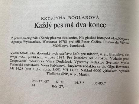 Každý pes má dva konce (1987),
