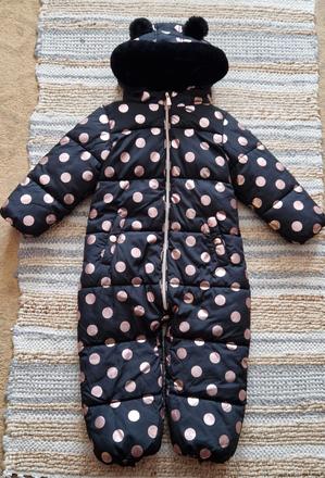 Zimné overaly pre dievčatko v rôznych farbách., next,98