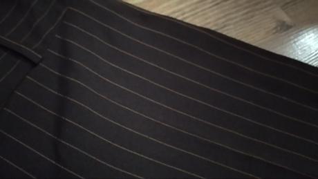 Hnedé 3/4 kostýmové nohavice s/m, s