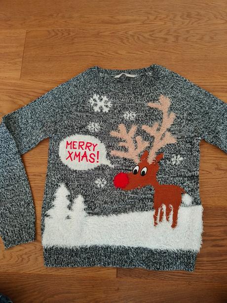 Vianočný pulóver sobik, clockhouse,158