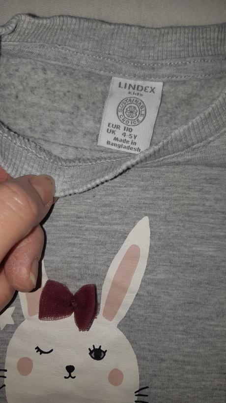 Lindex tunika v.110 zajko kuzelnik, lindex,110