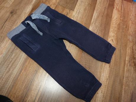 Teplejšie tepláky 9-12m, f&f,80