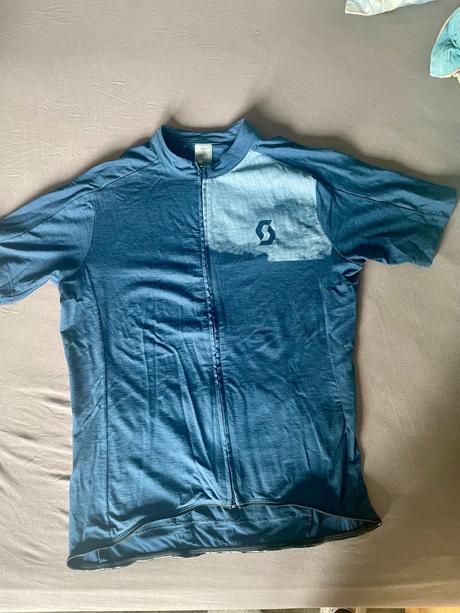 Scott merino cyklistické tričko m/l, scott,l