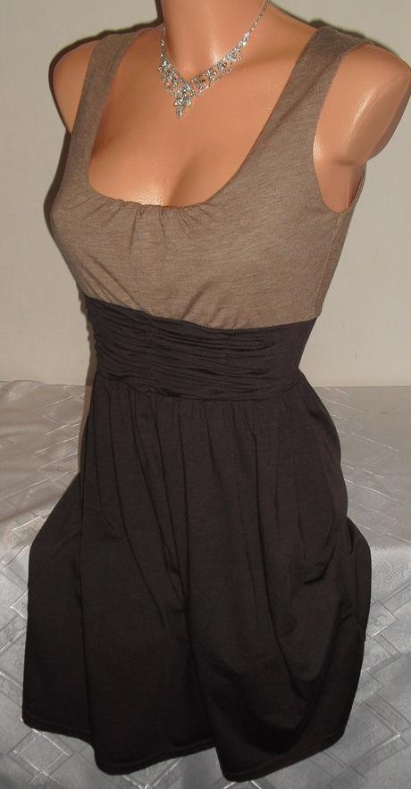 Tally weijl dlhsia hneda tunika, tally weijl,xs