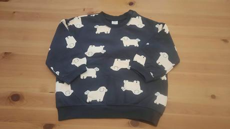 Mikina zateplená, h&m,92