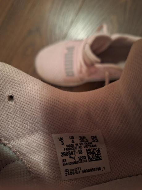 Puma tenisky ružové 35,5, puma,35