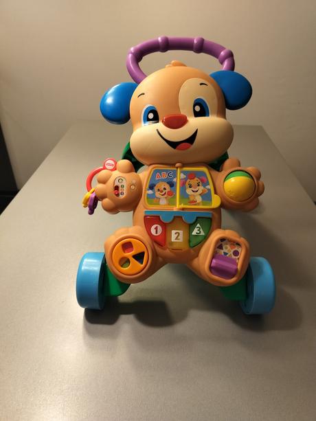 Chodítko fisher -price psík, 