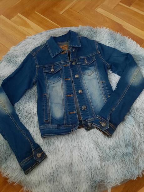 Riflová bunda m.sara, xs