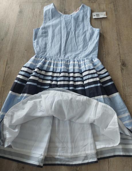 Letné modré šaty, 158