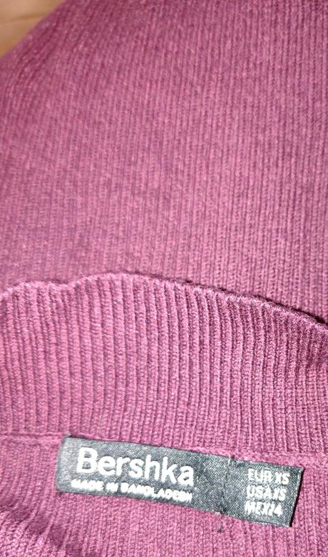Pletené šaty, bershka,xs