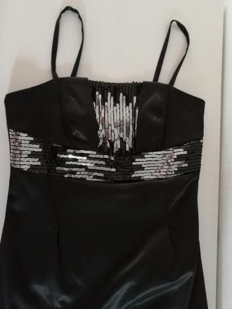 Spolocenske kvalitne saty 40-hadí čierny vzhľad, m