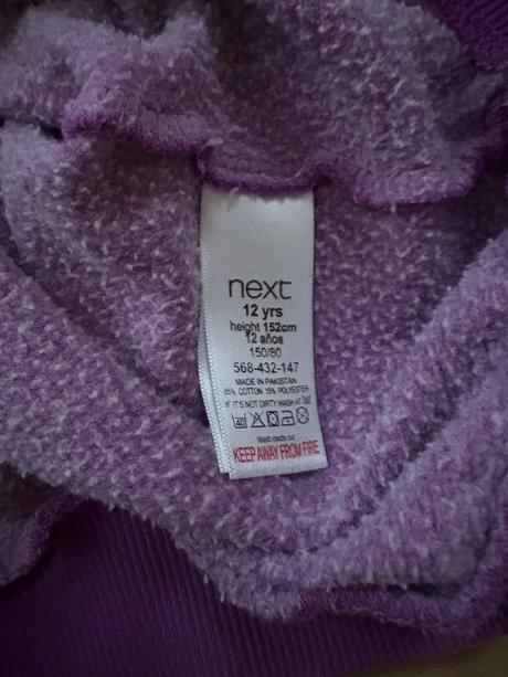 Mikina na zips, next,152