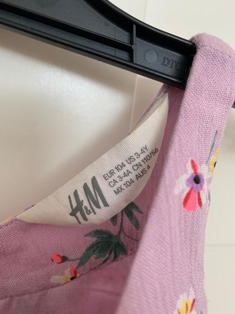 Dievcenske tricko, h&m,104