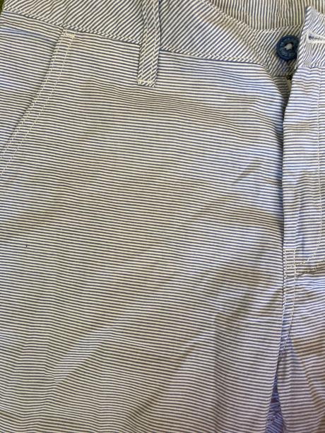 Dámske pásikované kraťasy, 38 (170cm), h&m,170