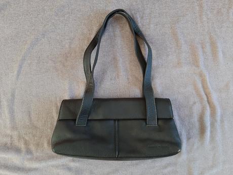 Gerry weber pravá kožená kabelka cez plece, 