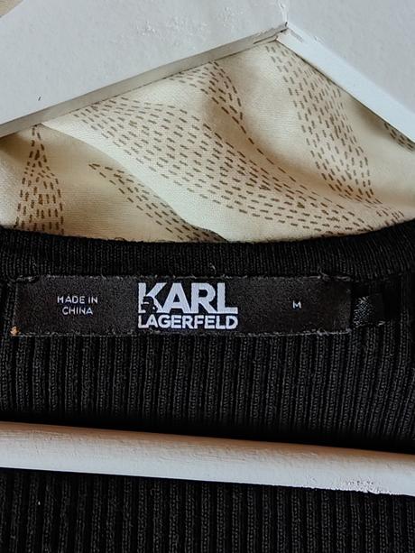 Karl lagerfeld originál kvalitné krásne šaty, m