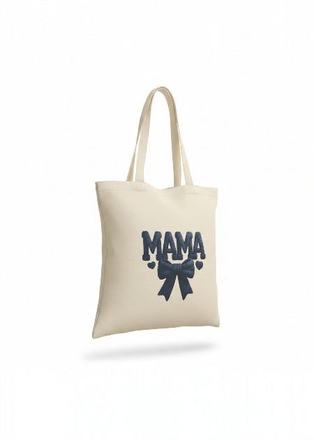 Bavlnená taška s potlačou mama, 