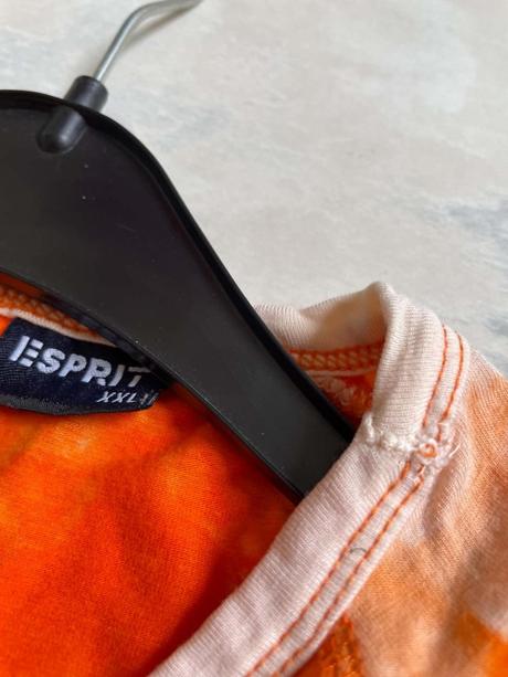 Batikované tričko, esprit,xxl