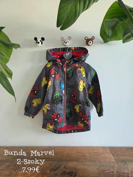 Marvel bunda 2-3 roky, marvel,92