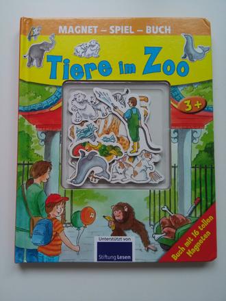 Kniha s magnetkami., 