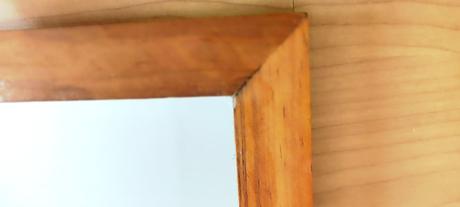 Zrkadlo ikea v drevenom ráme 40x97cm,